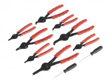 10pc Internal/External Circlip Pliers Set