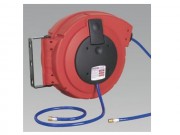 15mtr Retractable Air Hose Reel HD Mechanism Ø8mm ID PU Hose