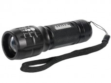 1W Adjustable Focus  Aluminium CREE LED Torch