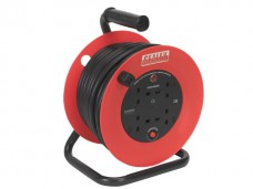 25mtr Heavy-Duty Cable Reel with Thermal Trip - 230V