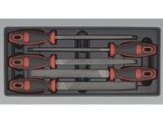 5pc Engineers File Set with Tool Tray