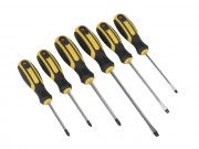 6pc Soft Grip Screwdriver Set