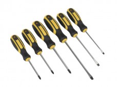 6pc Soft Grip Screwdriver Set