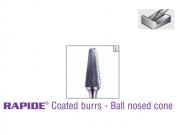 RAPIDE® Coated burrs - Ball nosed cone