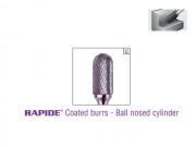 RAPIDE® Coated burrs - Ball nosed cylinder