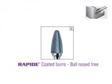 RAPIDE® Coated burrs - Ball nosed tree