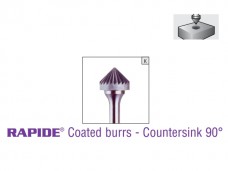 RAPIDE® Coated burrs - Countersink 90°