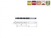 NACHI HSS TAPER SHANK DRILL BIT ( INCH SIZE ) 