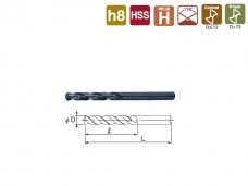 NACHI STRAIGHT SHANK COBALT DRILL BIT  