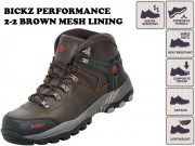 BICKZ PERFORMANCE 2-2 BROWN MESH LINING