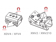 Mag. V-Pads (4 Magnets)