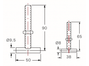 T-Strap Bolts For Pliers