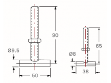 T-Strap Bolts For Pliers